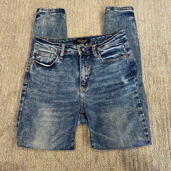 Judy Blue Acid Wash Skinny Jeans Size 26 - Picture 5 of 10